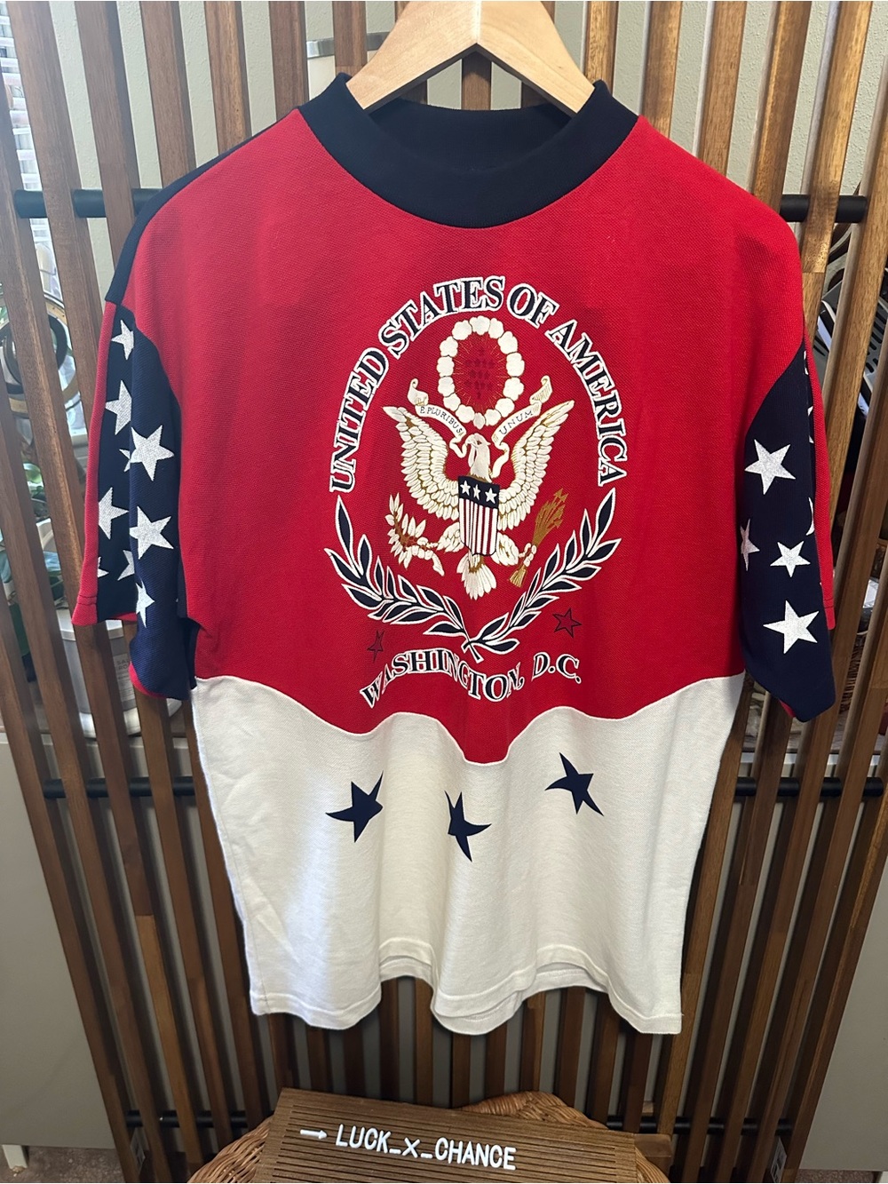 Vintage T's By DC Washington DC USA Eagle Graphic Shirt Men's Size Large